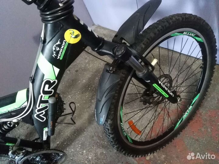 Горный велосипед двухподвес MTR Vernon D 165D 26