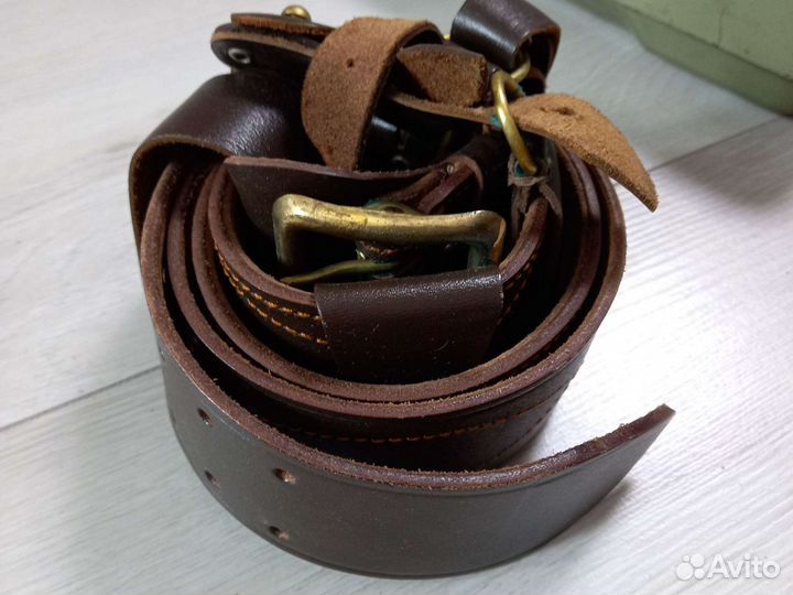 Мужской кожаный ремень СССР
