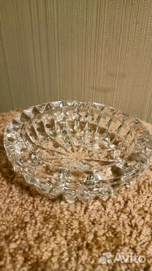 Пепельница хрустальная СССР