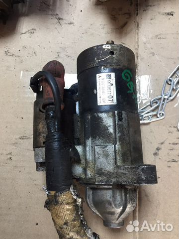 Стартер M000T85981 Mitshubishi Pajero 6G74