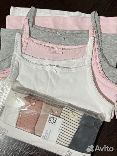 H&M майки и боксеры для девочек