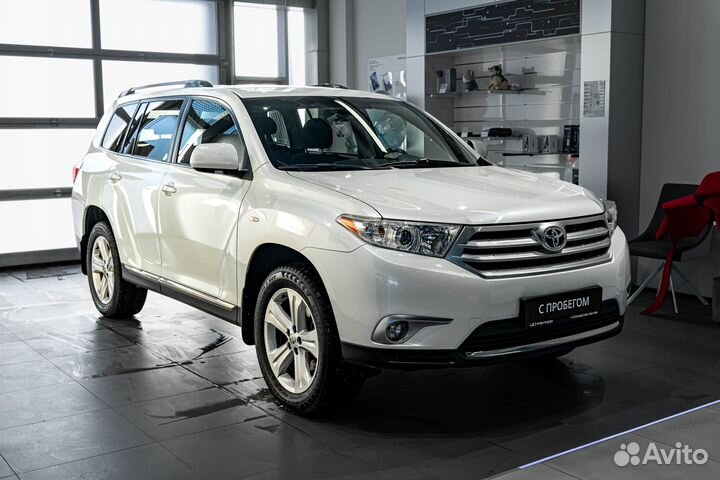 Toyota Highlander 3.5 AT, 2013, 113 500 км