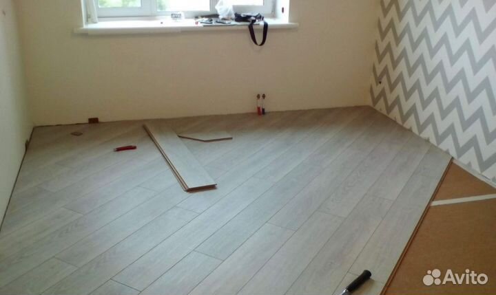 Укладка ламината