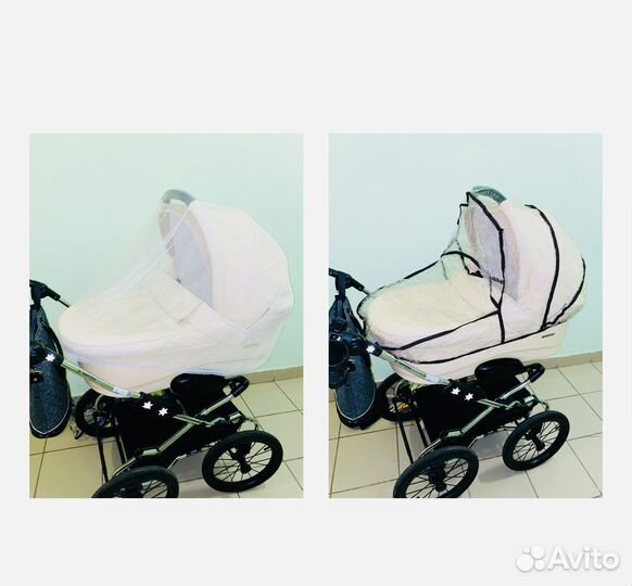 Коляска navington Caravel royal 4в1 эко-кожа
