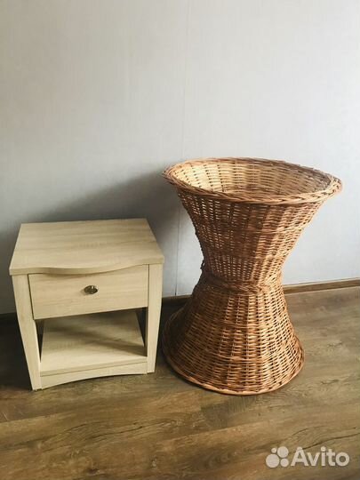 Корзина плетеная большая