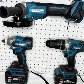 Набор Makita 3В1 Шуруповерт+ушм+Гайковерт350