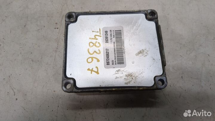 Блок управления двигателем Opel Astra G, 2001