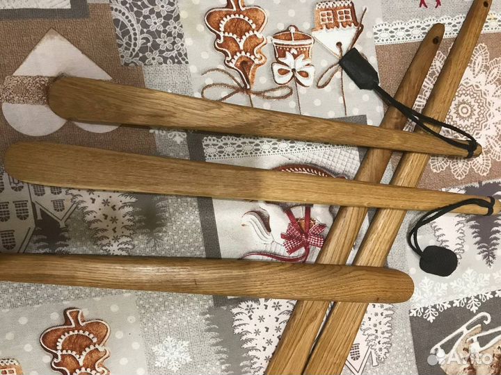 Деревянная Обувная ложка ручной работы