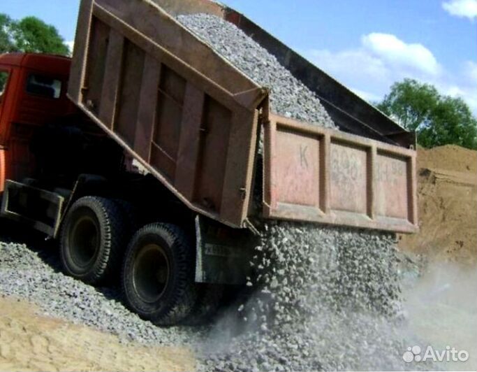 Щебень доставка