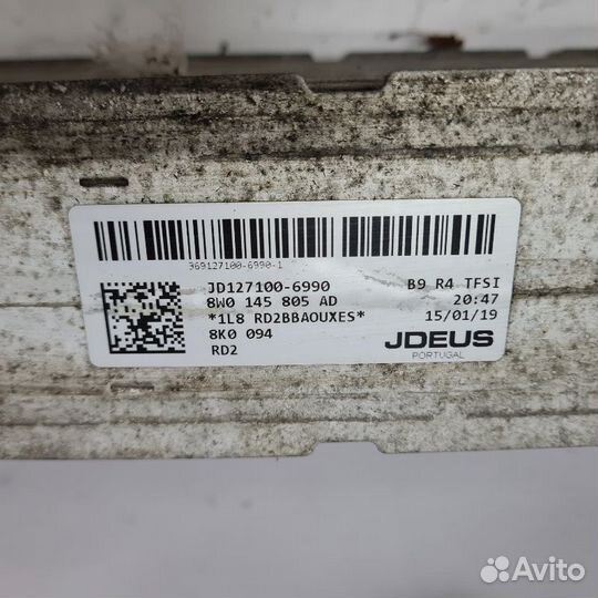 Интеркулер Audi A4 B9 2019
