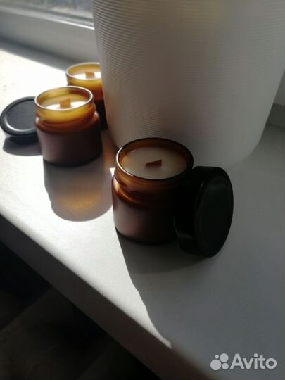 Ароматическая свеча ручной работы