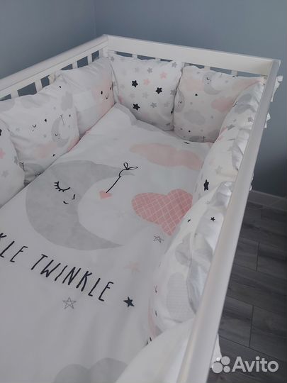 Бортики на кроватку