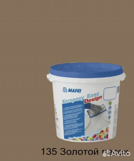 Эпоксидная затирка kerapoxy mapei design.Цвет 135