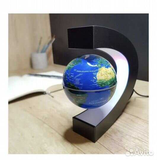 Ночник, ливитирующий глобус