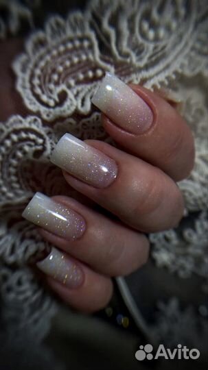 Маникюр коррекция ногтей