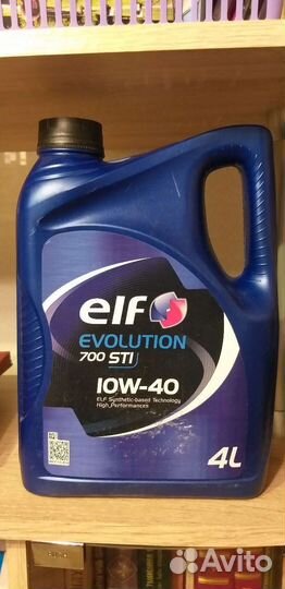 Масло моторное 10w40 Elf 4 литра