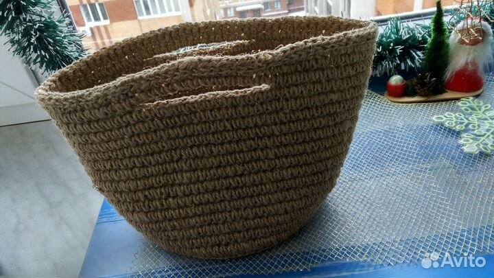 Корзины из джута