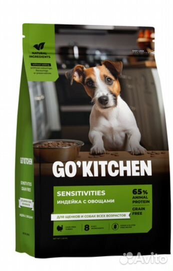 Сухой корм для собак GO 10 кг
