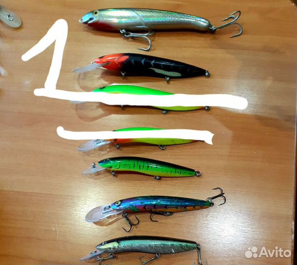 Воблеры бу halko