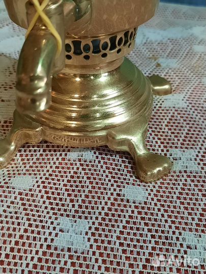 Самовар угольный СССР Олимпийский 1980 г