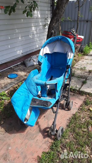 Летняя прогулочная коляска трость