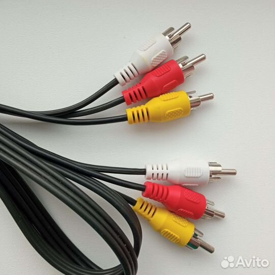 Кабели 3RCA/jack-2RCA/USB