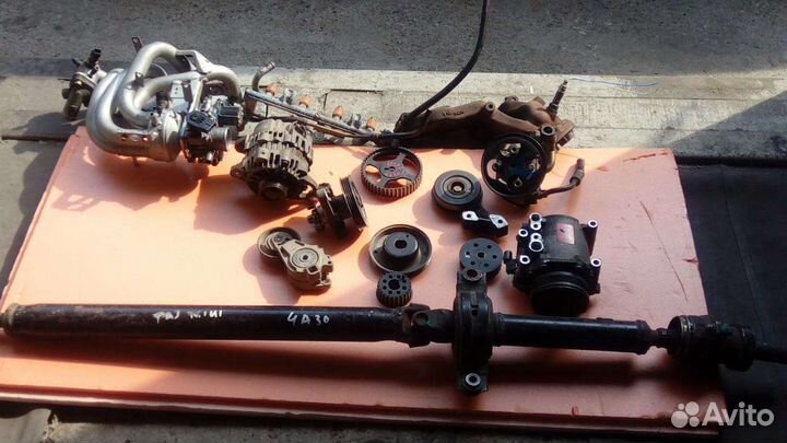 Запчасти на двигатель 4а30 Mitsubishi padjero mini