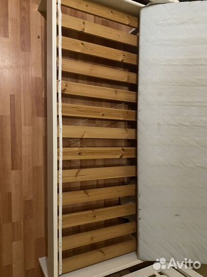 Детская кровать IKEA с матрасом