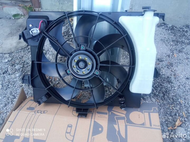 Диффузор вентилятор Kia rio 3 2011-2017 киа рио