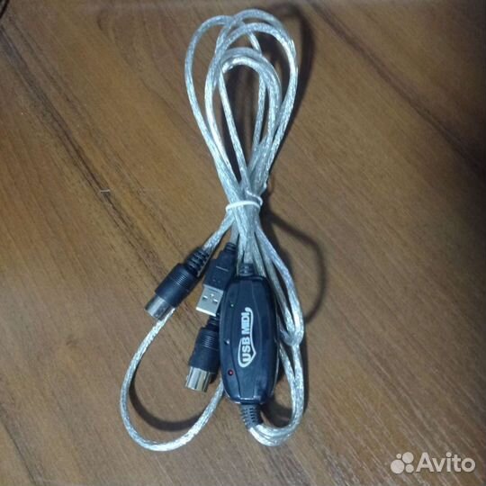 Кабель usb midi