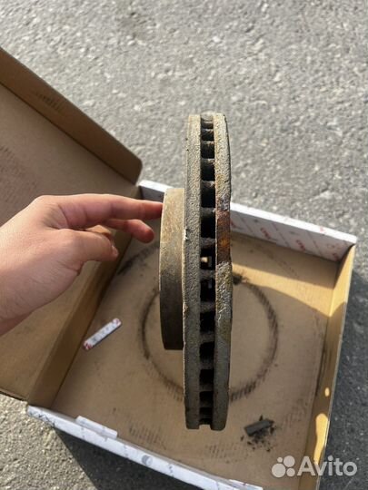 Тормозные диски передние тойота