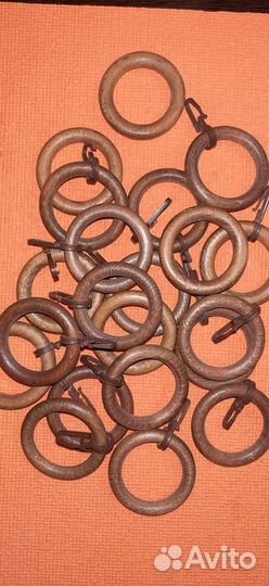 Кольца для занавески в ванную и штор (Испания )