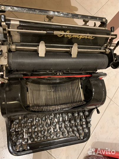 Олимпия пишущая машинка, Ивица-М печатная