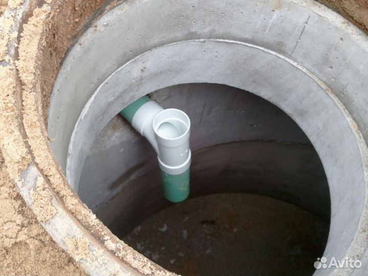 Кольца жби для бетонного септика и канализации