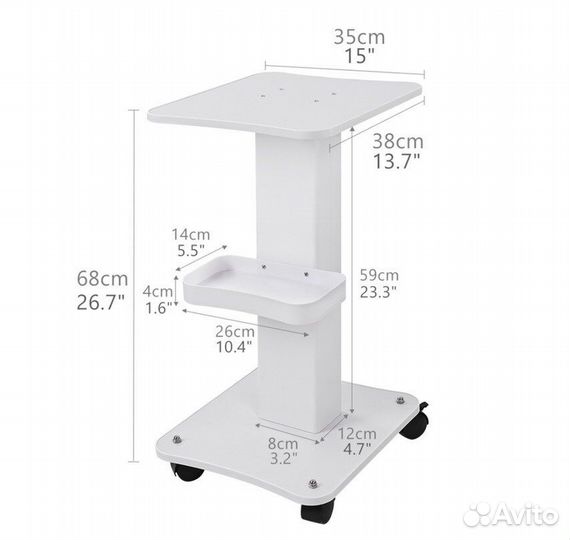 Тележка косметологическая