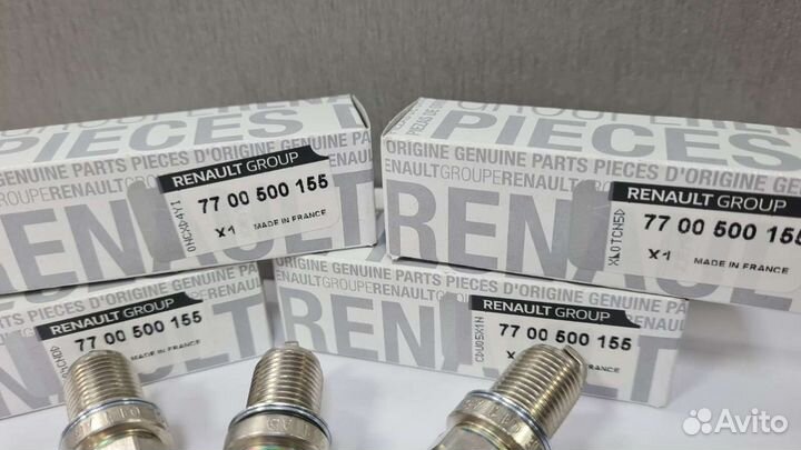 Свечи зажигания Renault 7700500155