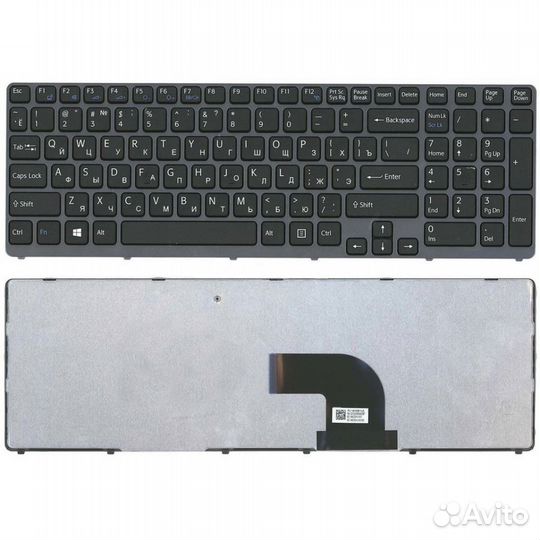Клавиатура Sony Vaio SVE17 Series Black