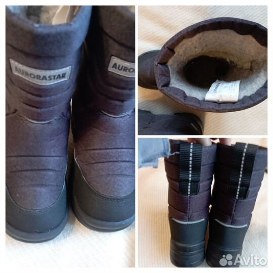 Зимняя обувь 30 разм. Ecco Gore Tex, Scandia-Tex