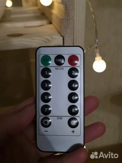 Гирлянда 100 метров 1000 лампочек