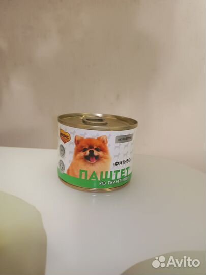 Влажный корм для собак