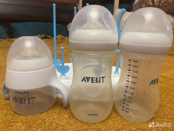 Бутылочки avent natural
