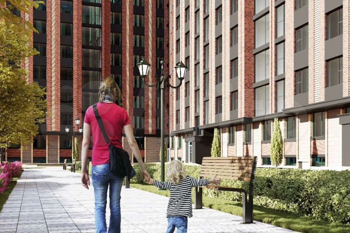 1-к. квартира, 44 м², 5/16 эт.