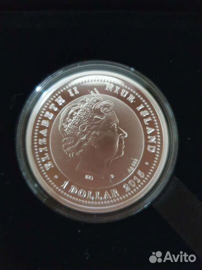 Монета серебряная 
