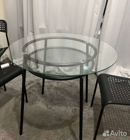 Столешница стеклянная 920 мм 7 мм