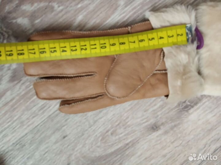 Перчатки подростковые из овчины