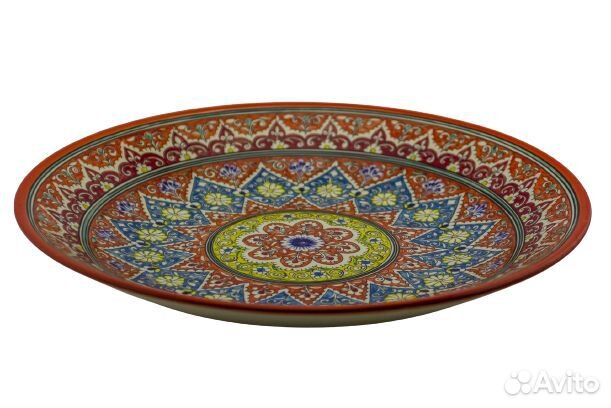 Ляган плоский Qora galam 42 см