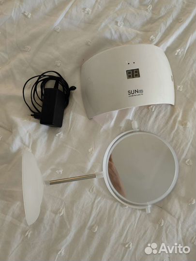 Уф лампа для ногтей + гель лаки