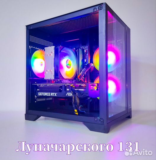 Игровой пк Ryzen 5600 + RTX 3060 12gb/ Гарантия