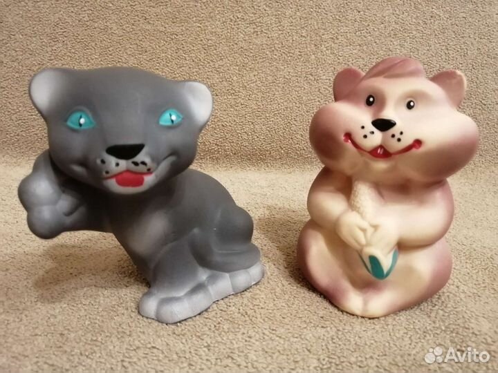 Резиновые игрушки СССР