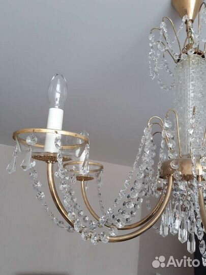 Хрустальная люстра СССР
